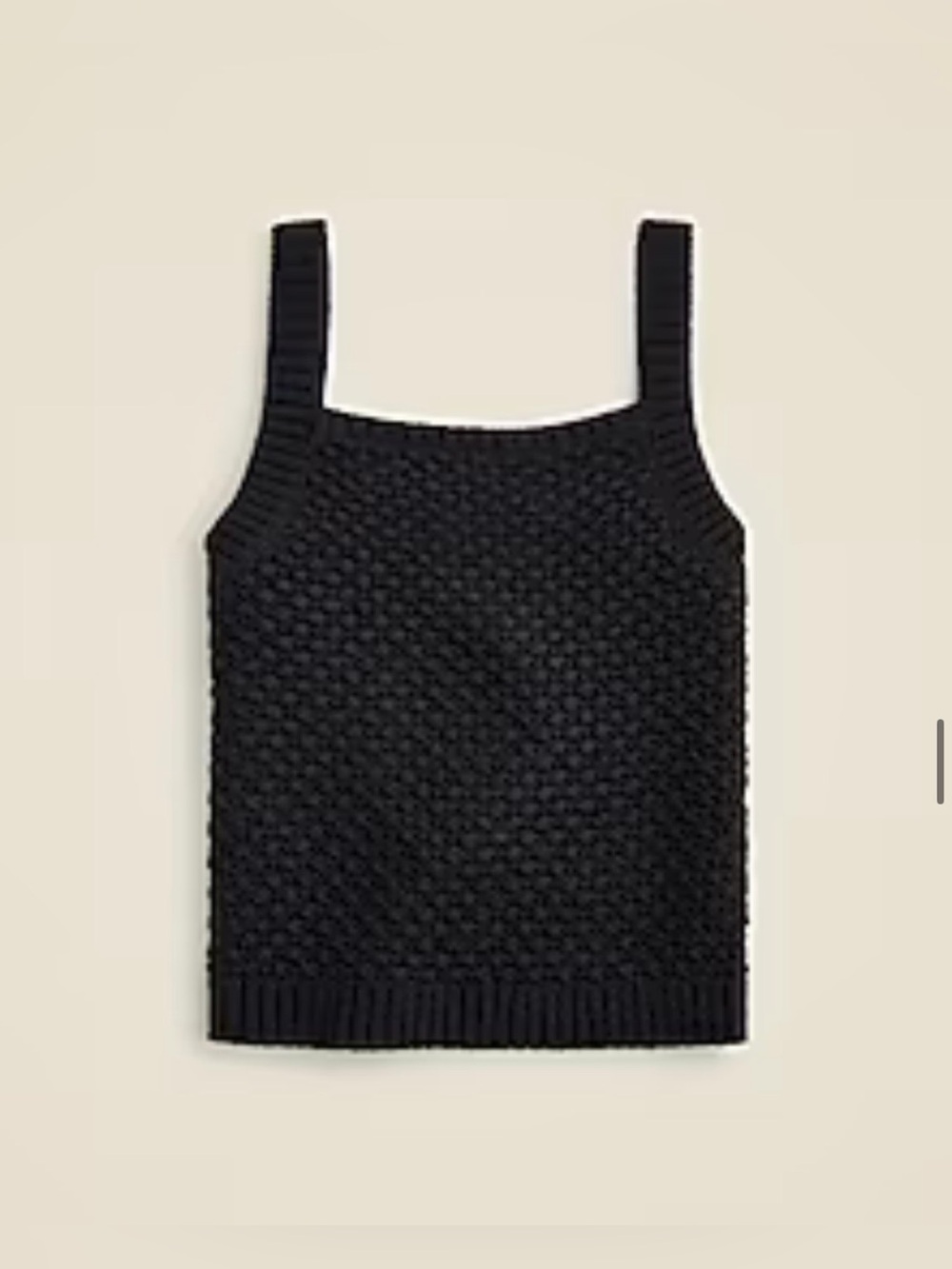 J. Crew Basket Stitch Sweater Tank